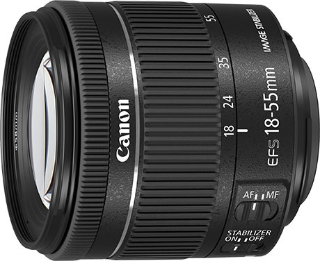 Canon EF-S18-55mm F4-5.6 IS STM