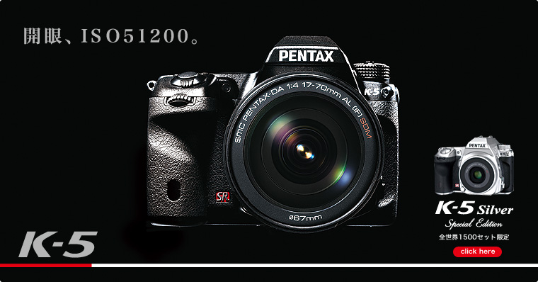 Pentax ペンタックス PENTAX K-5 Limited Silver
