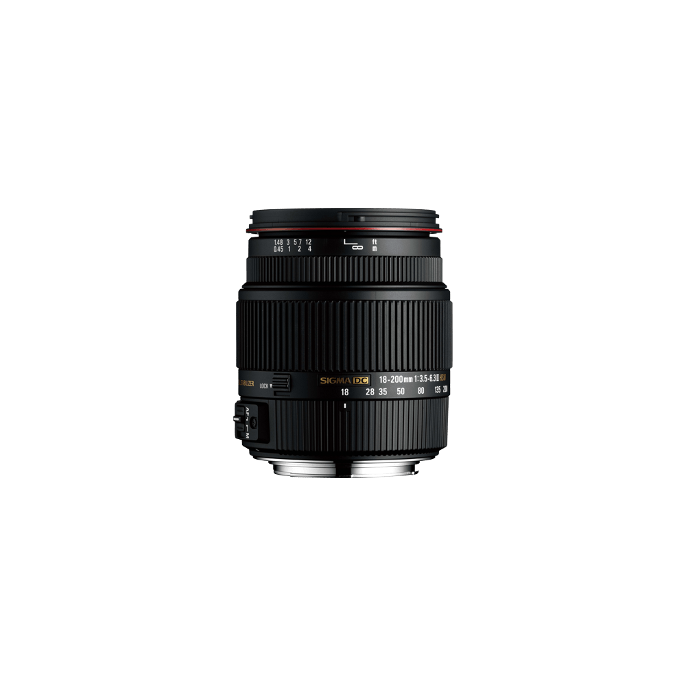Sigma シグマ 18-200mm F3.5-6.3 Ii DC Os Hsm / DC Hsm
