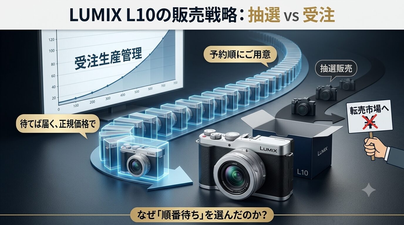 LUMIX L10はなぜ抽選販売にしなかったのか？ 品薄から見えるパナソニックの販売戦略