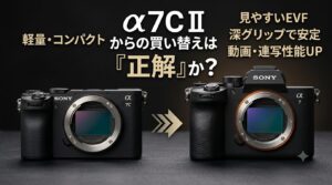 α7C IIからα7 Vへの買い替えは「正解」か？ファインダー、動画、バッファ、そして“体感重量”の不思議