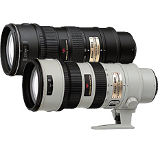 Nikon ニコン AF-S VR Zoom-Nikkor ED 70-200mm F2.8G（IF）｜ブラック