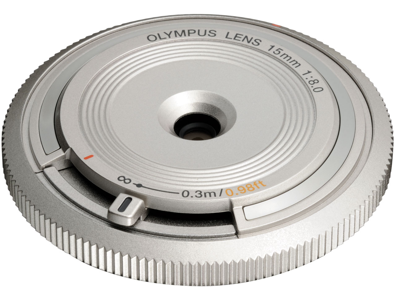 OLYMPUS オリンパス ボディーキャップレンズ BCL-1580 [シルバー]