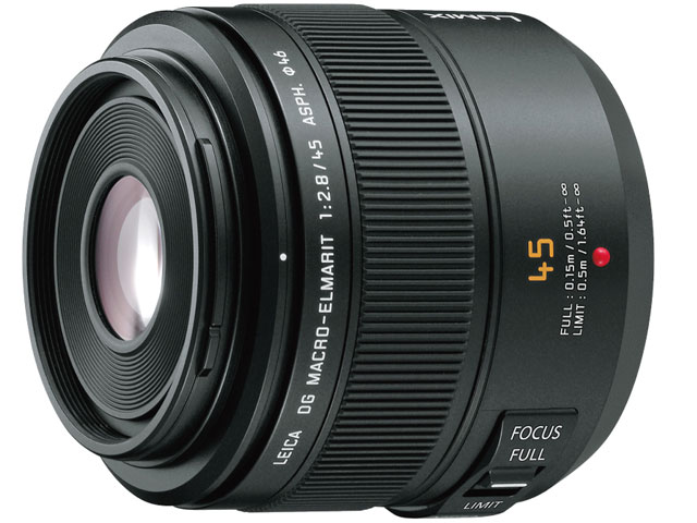 Panasonic パナソニック LEICA DG MACRO-ELMARIT 45mm/F2.8 ASPH./MEGA O.I.S. H-ES045