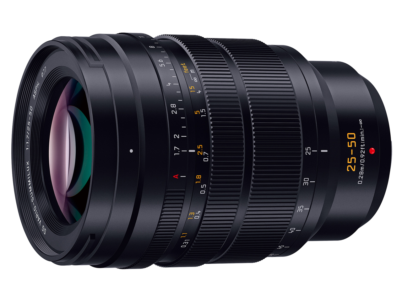 Panasonic パナソニック LEICA DG VARIO-SUMMILUX 25-50mm/F1.7 ASPH. H-X2550