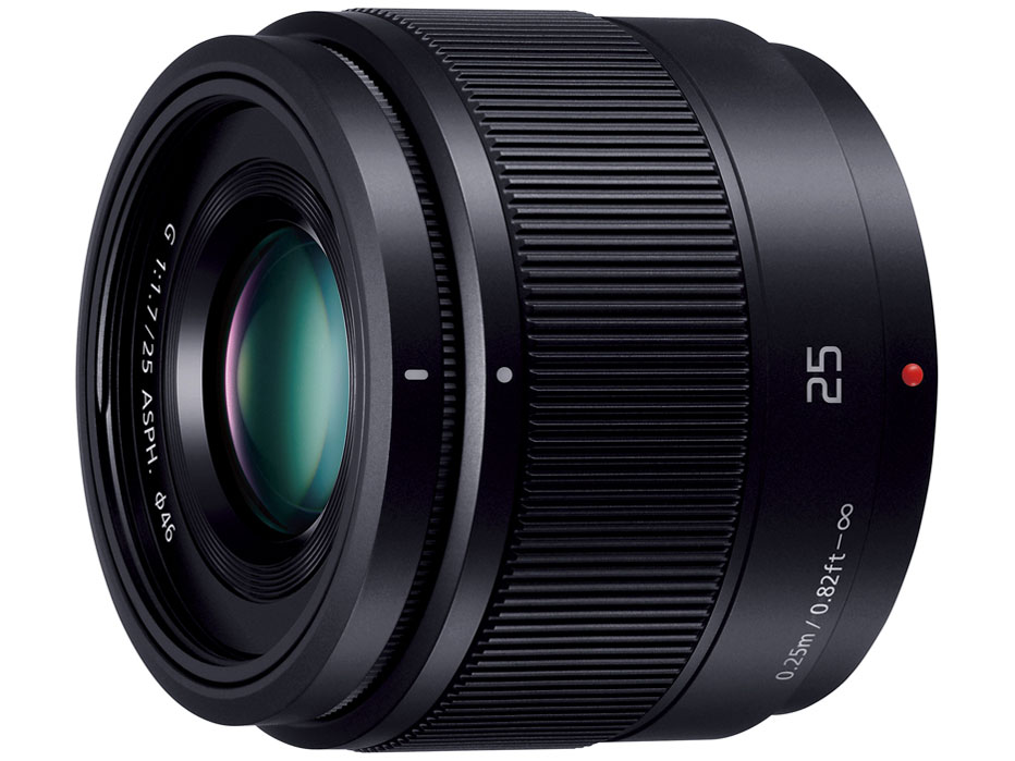 Panasonic パナソニック LUMIX G 25mm/F1.7 ASPH. H-H025-K [ブラック]
