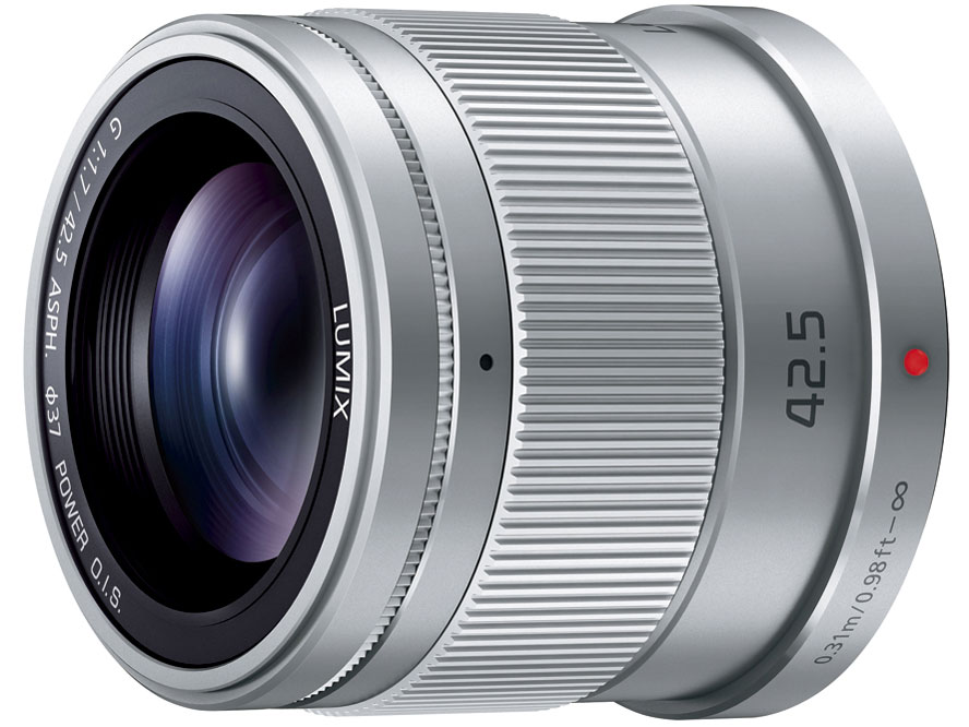 Panasonic パナソニック LUMIX G 42.5mm/F1.7 ASPH./POWER O.I.S. H-HS043-S [シルバー]