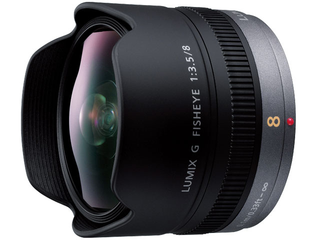 Panasonic パナソニック LUMIX G FISHEYE 8mm/F3.5 H-F008