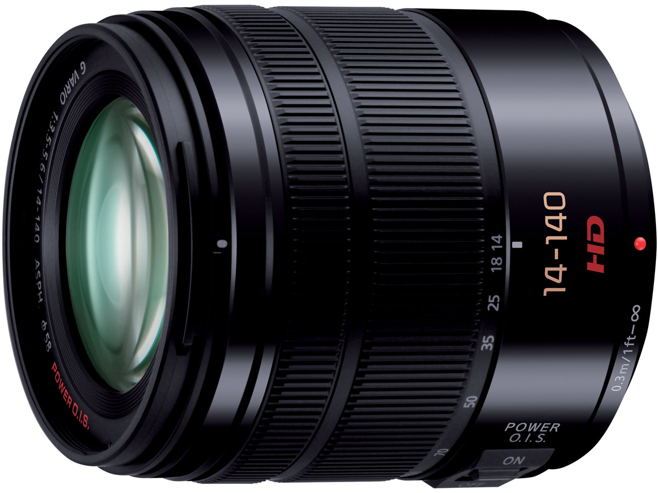 Panasonic パナソニック LUMIX G VARIO 14-140mm/F3.5-5.6 ASPH./POWER O.I.S. H-FS14140-K [ブラック]