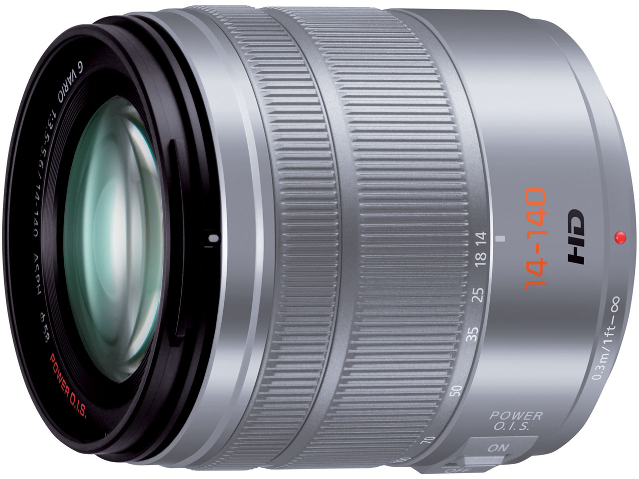 Panasonic パナソニック LUMIX G VARIO 14-140mm/F3.5-5.6 ASPH./POWER O.I.S. H-FS14140-S [シルバー]