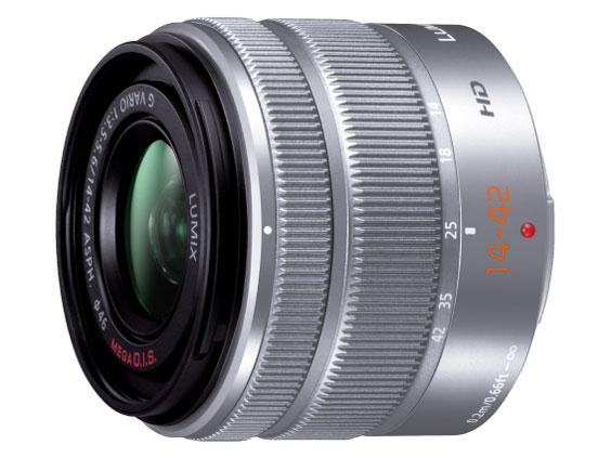 Panasonic パナソニック LUMIX G VARIO 14-42mm/F3.5-5.6 II ASPH./MEGA O.I.S. H-FS1442A-S [シルバー]