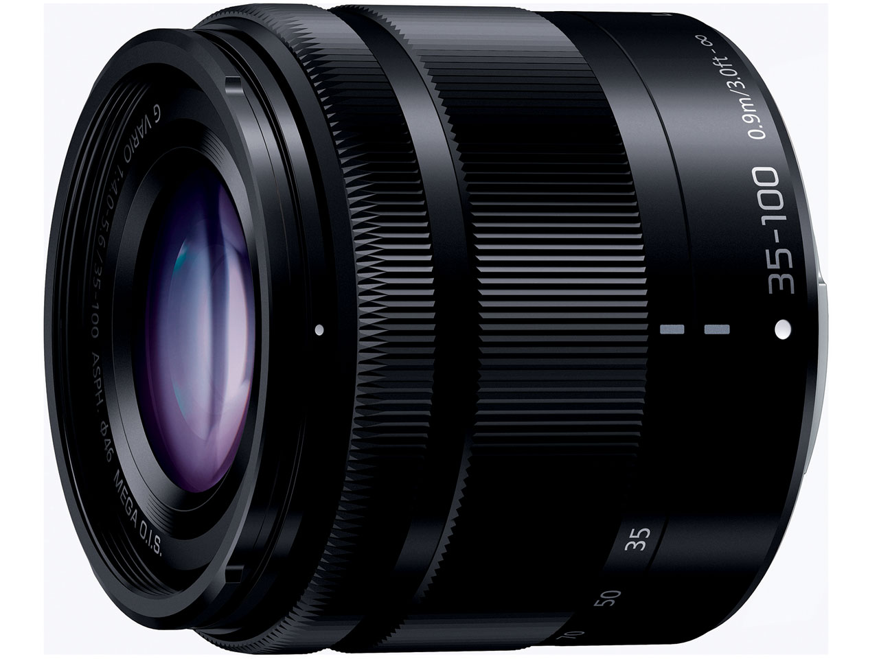 Panasonic パナソニック LUMIX G VARIO 35-100mm/F4.0-5.6 ASPH./MEGA O.I.S H-FS35100-K [ブラック]