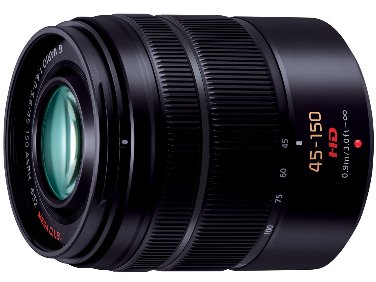 Panasonic パナソニック LUMIX G VARIO 45-150mm/F4.0-5.6 ASPH./MEGA O.I.S. H-FS45150-K [ブラック]