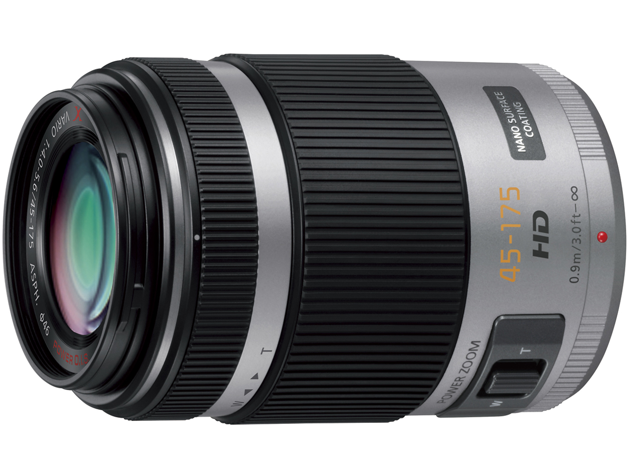 Panasonic パナソニック LUMIX G X VARIO PZ 45-175mm/F4.0-5.6 ASPH./ POWER O.I.S. H-PS45175-S [シルバー]