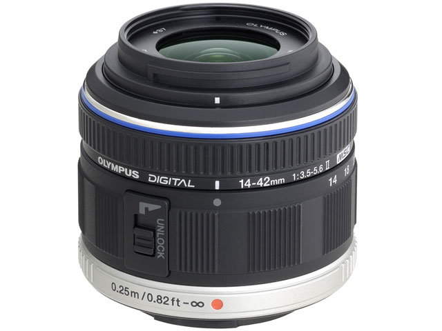 OLYMPUS オリンパス M.ZUIKO DIGITAL 14-42mm F3.5-5.6 II [ブラック]