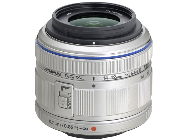 OLYMPUS オリンパス M.ZUIKO DIGITAL 14-42mm F3.5-5.6 II [シルバー]