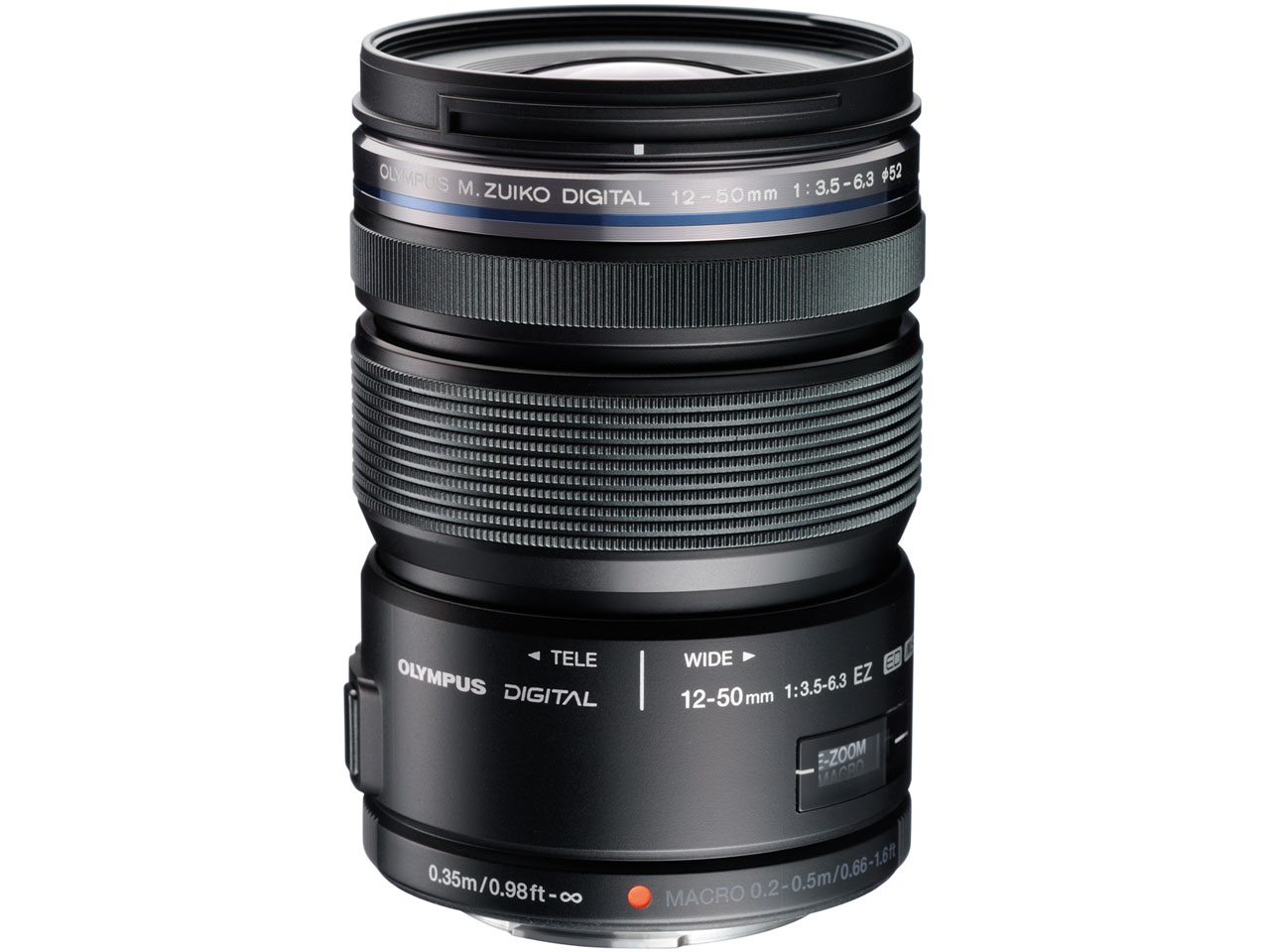 OLYMPUS オリンパス M.ZUIKO DIGITAL ED 12-50mm F3.5-6.3 EZ [ブラック]