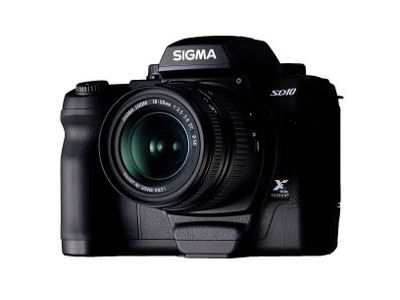 Sigma SD10 DIGITAL TWIN ZOOM KIT (18-50mm F3.5-5.6 DC + 55-200mm F4-5.6 DC付)