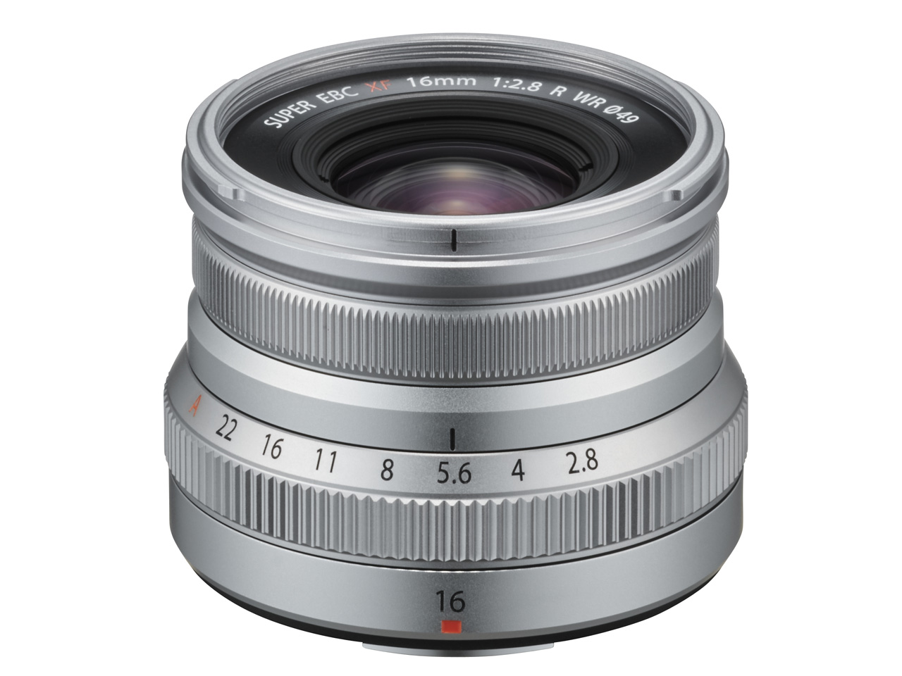 FUJIFILM 富士フイルム フジノンレンズ XF16mmF2.8 R WR [シルバー]
