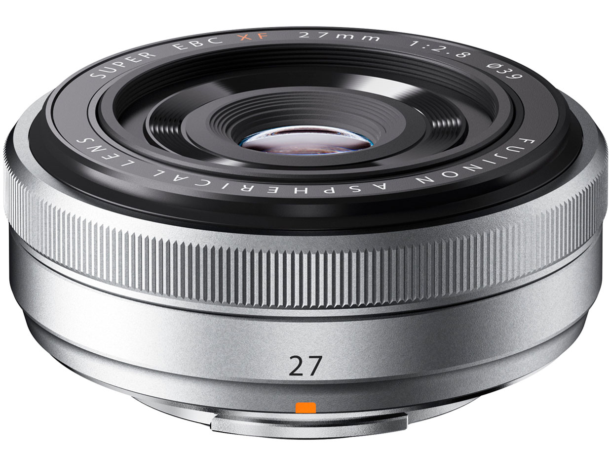 FUJIFILM 富士フイルム フジノンレンズ XF27mmF2.8 [シルバー]