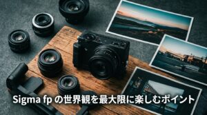 SIGMA fpの独自の世界観を使いこなす！カラーモード・基本操作・RAW現像のポイント徹底解説